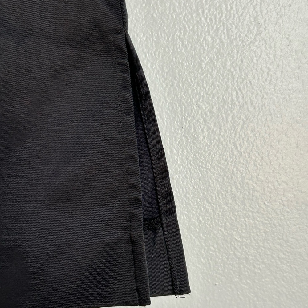 Y2K Black Belted Mini Skirt Vintage Whimsigoth Grunge Goth Vamp 90s - Picture 4 of 8